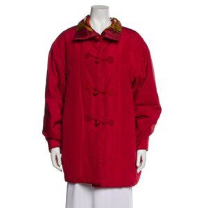Hermes Reversible Bomber Coat Raincoat 40